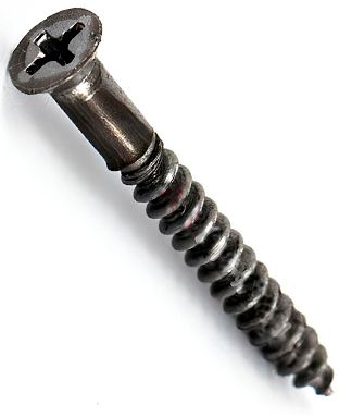 Шуруп по дереву 4,0х30 мм с потайной головкой PH и неполной резьбой DIN 7997, без покрытия - фото